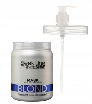 STAPIZ Maska do włosów BLOND - 1000ml + Pompka