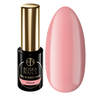 BOSKA NAILS Baza kauczukowa RUBBER BASE PRO - STELLA - 6ml - MAŁA