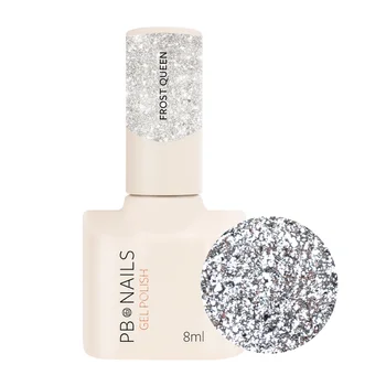 PB NAILS Lakier hybrydowy FROST QUEEN 515 - 8ml