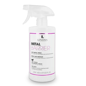 LENDAN Spray ochronny i oczyszczający do włosów METAL BARRIER - 650ml