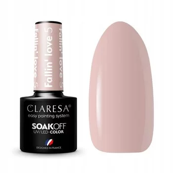 CLARESA Lakier hybrydowy FALLIN LOVE 5 - 5g