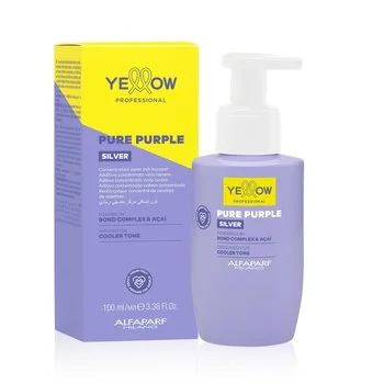 ALFAPARF YELLOW Skoncentrowany pigment Fioletowy/Popielaty wzmacniacz PURE PURPLE SILVER - 100ml