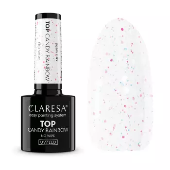 CLARESA Top hybrydowy CANDY RAINBOW No Wipe - 5g