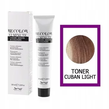 BE HAIR Toner BEZ AMONIAKU 12minutowa FRESH CUBAN LIGHT EYE SHADOW 100ml