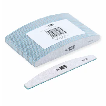 Nail4U Pilnik do paznokci BASIC NAKED ŁÓDKA 180/180 - 25 sztuk