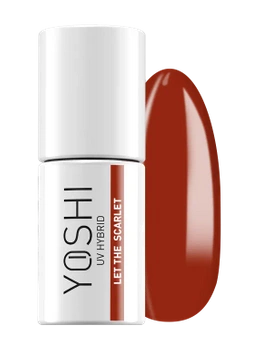 YOSHI Lakier hybrydowy Let The Scarlet 6ml – 604