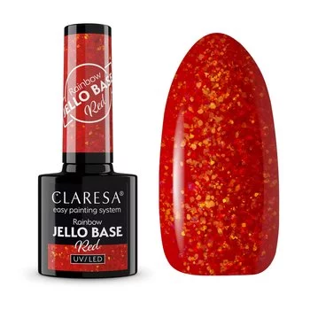 CLARESA Baza hybrydowa JELLO BASE - RED - 5g
