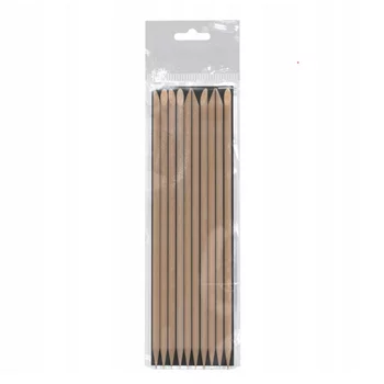 STALEKS Patyczki drewniane do manicure EXPERT 150 mm - 10 sztuk - DOS-10/10