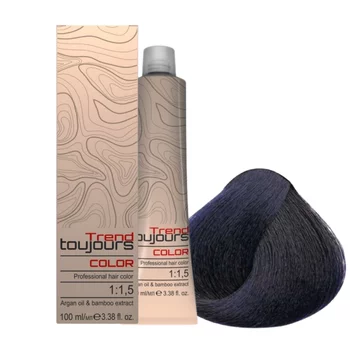 TREND TOUJOURS Farba do włosów - Blue Black/Niebiesko Czarny - 1.10 - 100ml