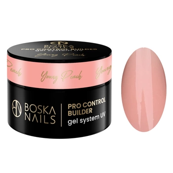 Boska Nails Żel budujący PRO CONTROL BUILDER - Young Peach - 50ml