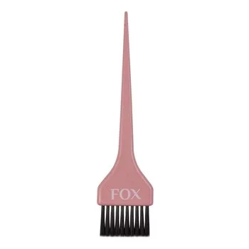 FOX Pędzelek fryzjerski do farbowania WHEAT STRAW 1 - PINK Różowy