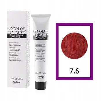Be Color Farba BEZ AMONIAKU 12 minutowa 7,6 100ml