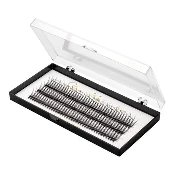 MUA STORE Kępki rzęs jedwabne SLIM KIM V-line - 13mm