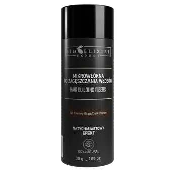 BIOELIXIRE Mikrowłókna do zagęszczania włosów - Ciemny brąz/Dark Brown - 30g