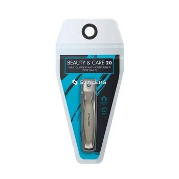 STALEKS Obcinacz z pojemnikiem do paznokci BEAUTY & CARE 20 - KBC-20