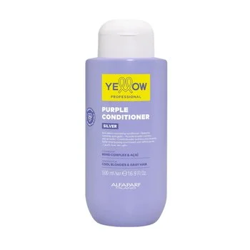 ALFAPARF YELLOW Odżywka do włosów blond i siwych PURPLE CONDITIONER SILVER - 500ml