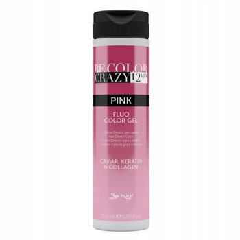 BE HAIR Toner do włosów PINK różowy - 150ml