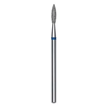 STALEKS Frez diamentowy PŁOMYK ostry niebieski EXPERT 2,1/8mm - FA11B021/8