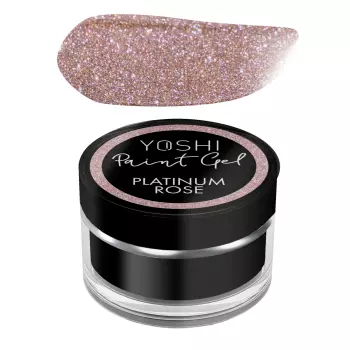 YOSHI Żel do zdobień paznokci Paint Gel Platinum Rose - 5ml