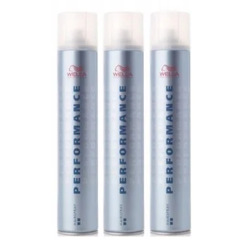 ZESTAW Lakier do włosów WELLA PERFORMANCE - 3x500ml