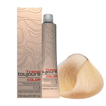 TREND TOUJOURS Farba do włosów - Extra Light Natural Golden Blonde/Extra Jasny Naturalny Złocisty Blond - 12.03 - 100ml