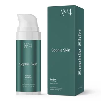 SOPHIE SKIN Krem wygładzający zmarszczki do twarzy na noc No.04 - 50ml
