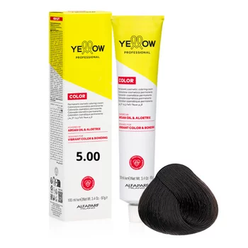 ALFAPARF YELLOW Farba do włosów 5.00 - Jasny intensywny brąz - 100ml