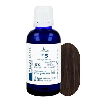 LENDAN Farba do włosów BOND COLOR Plex Forte - 5 Średni Brąz - 50ml