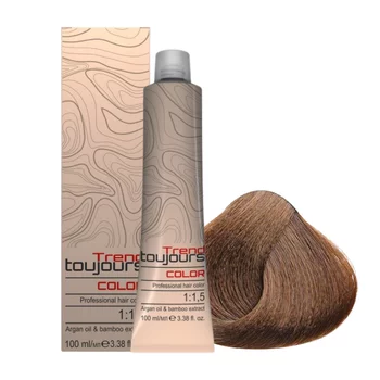 TREND TOUJOURS Farba do włosów - Golden Ash Blonde/Złocisto Popielaty Blond - 7.31 - 100ml