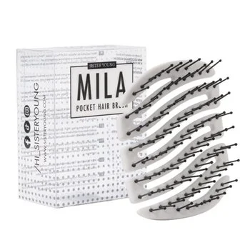 SISTER YOUNG Szczotka do rozczesywania włosów MILA - WHITE/BIAŁA - WHT4012 NV