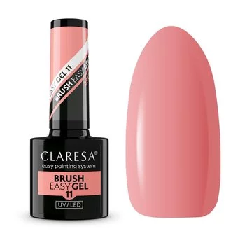 CLARESA Żel w butelce do paznokci BRUSH EASY GEL 11 - 5g