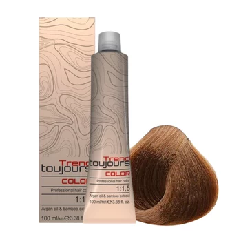 TREND TOUJOURS Farba do włosów - Light Blonde Plus/Jasny Blond Plus - 8.0 - 100ml
