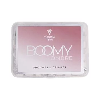 VICTORIA VYNN Zestaw do ombre chwytak i mini gąbki BOOMY OMBRE Sponges & Gripper