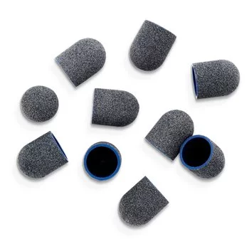 ABA GROUP Nakładki kapturki ścierne do pedicure 13mm #120 - 10 sztuk